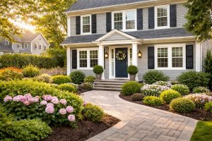 Charming New England home prepared for spring listing
